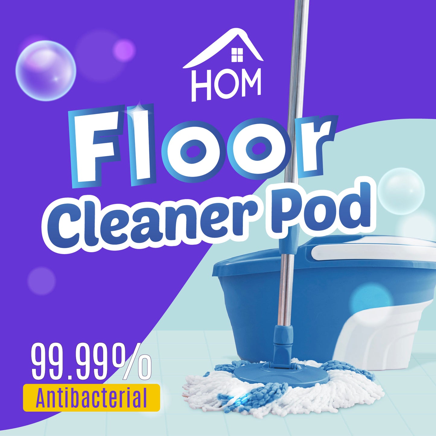 MEGA SALE BUY 2 or more FREE 2! - HOM Floor Cleaner Pods (30 pcs box)