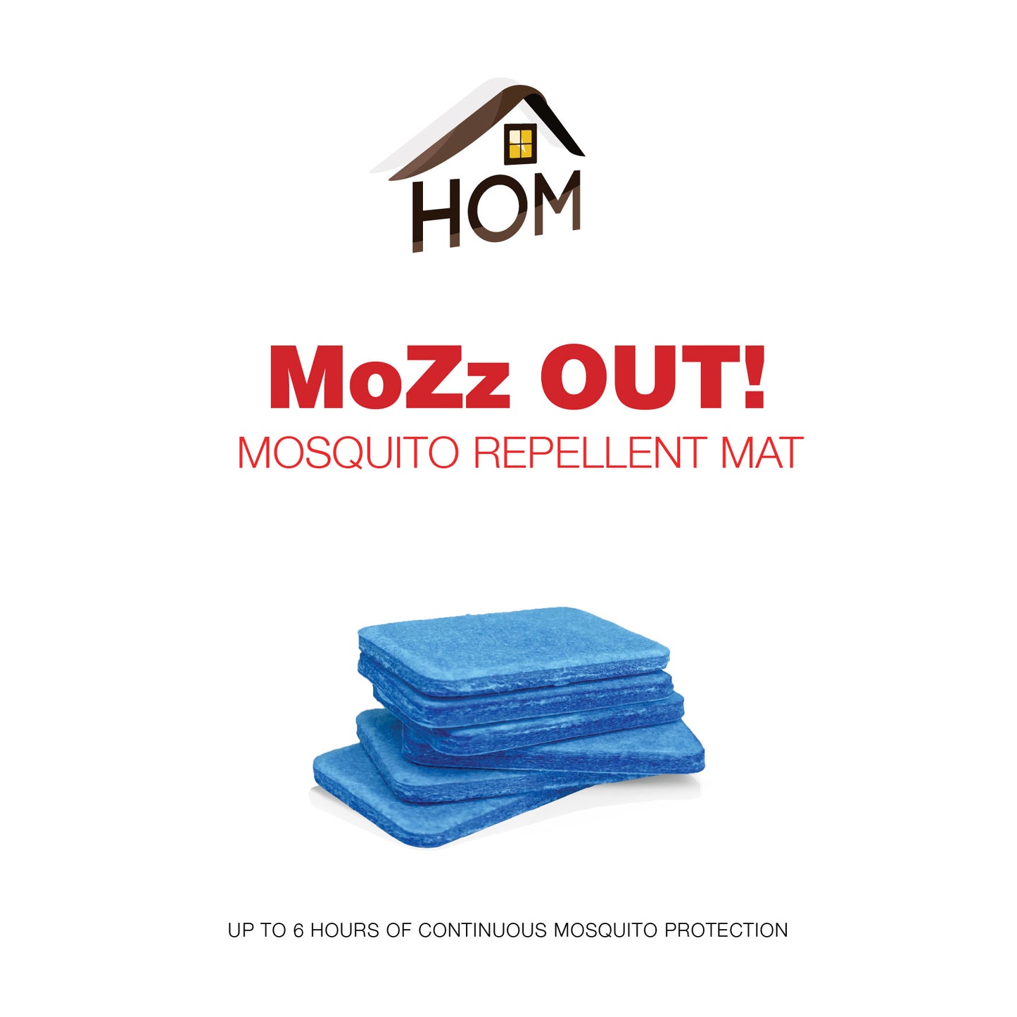 MoZz OUT! Repellent Mats 12pcs/box