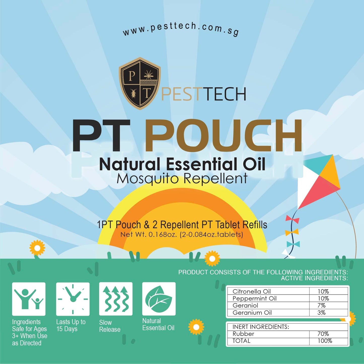 PT Pouch Mosquito Repellent