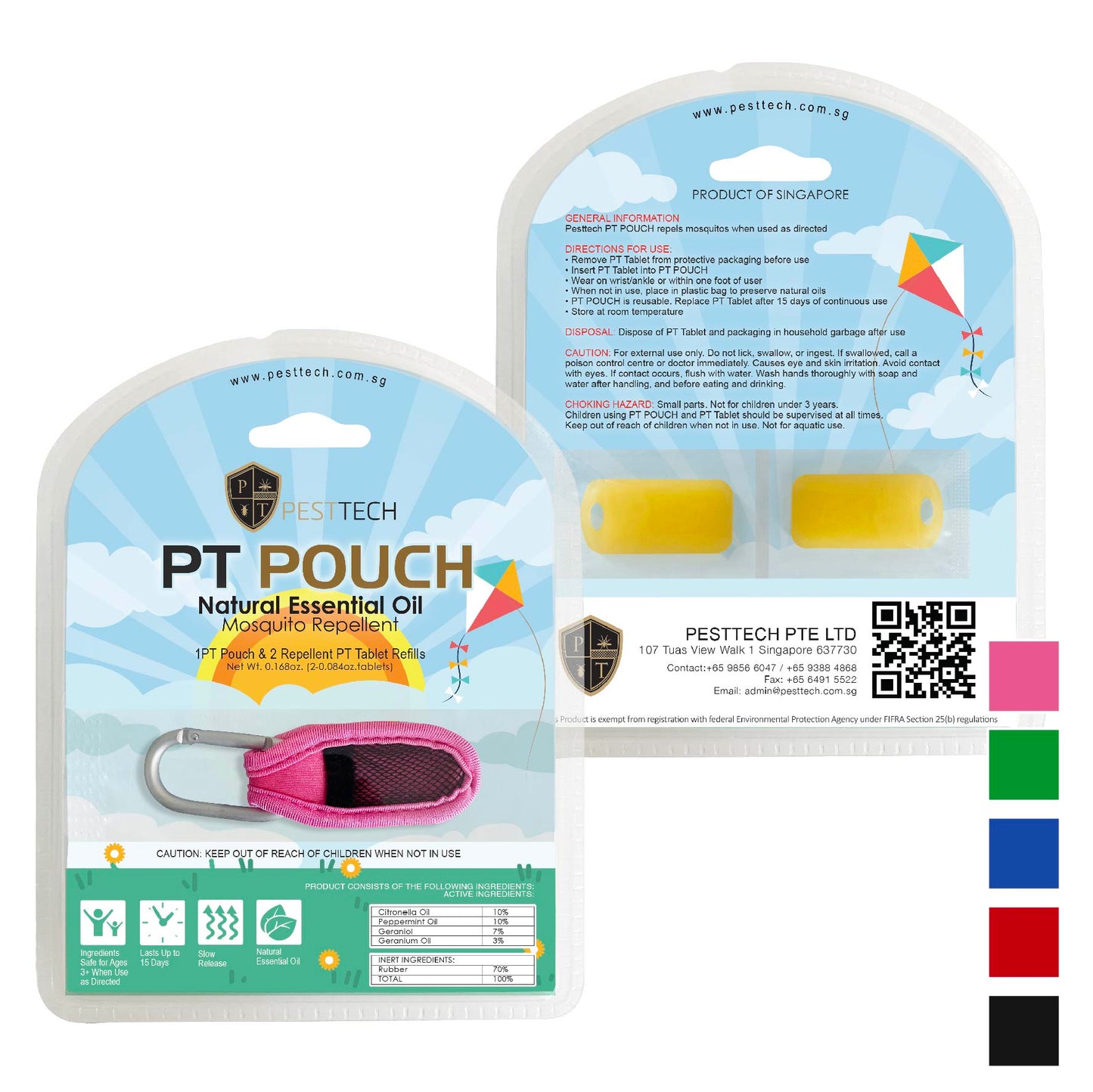 PT Pouch Mosquito Repellent