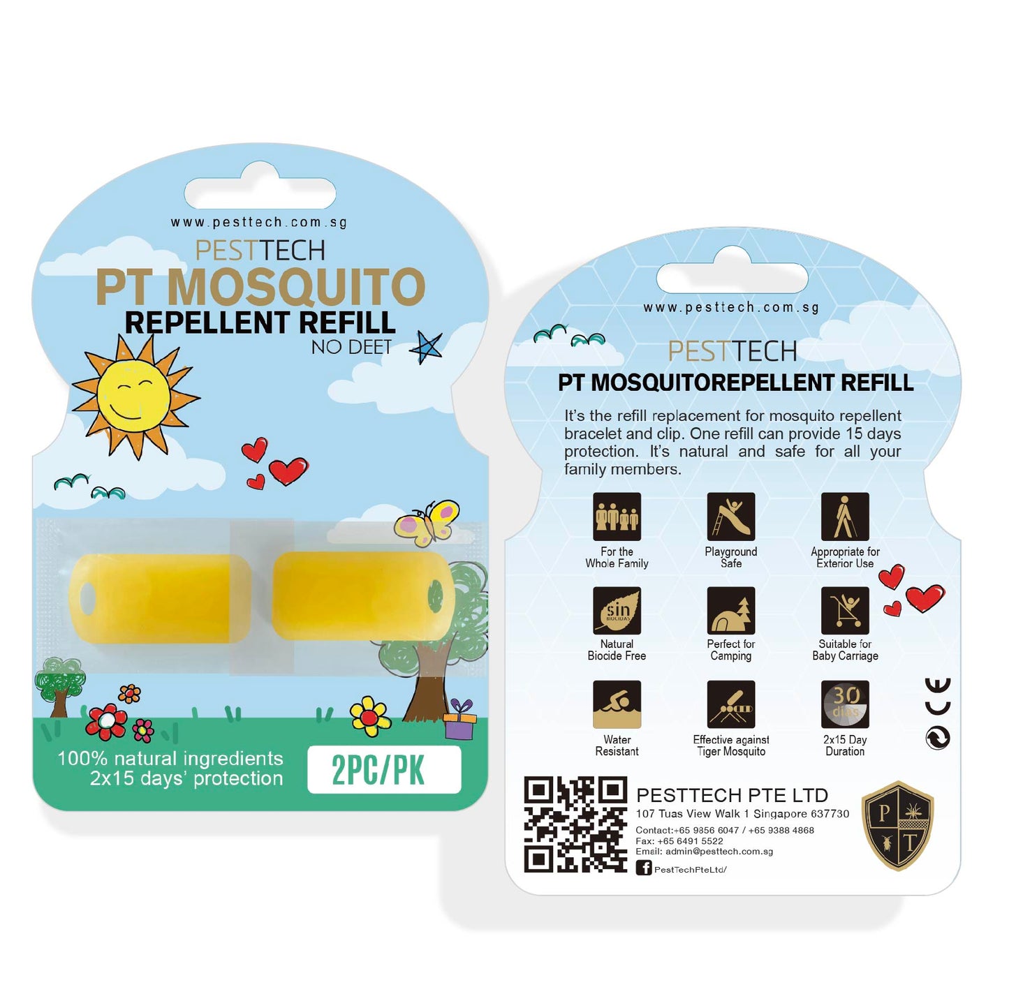 PT Pouch Mosquito Repellent