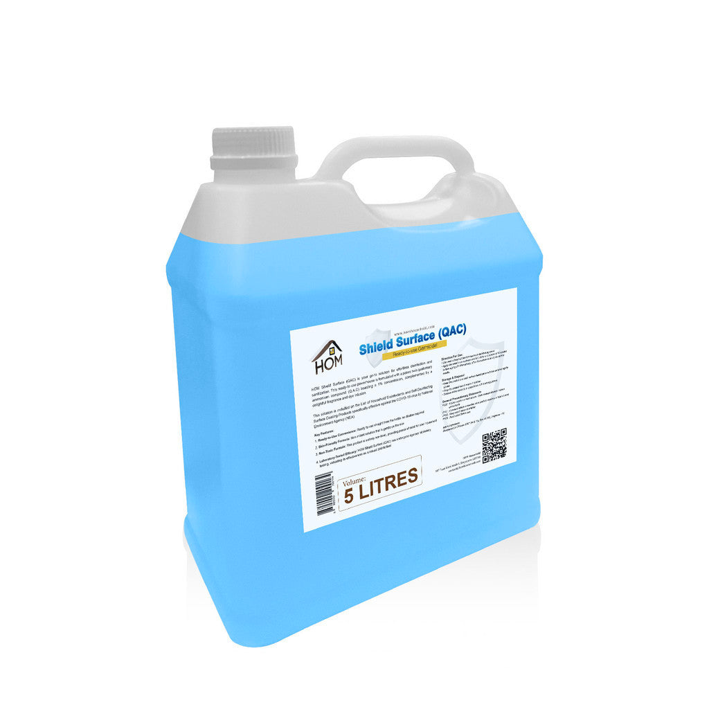HOM Surface Shield (QAC) Ready-to-use Germicidal - 5L